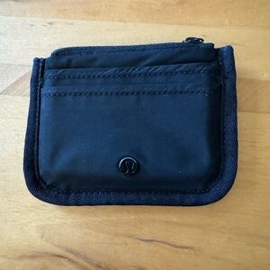 Black Lululemon Wallet